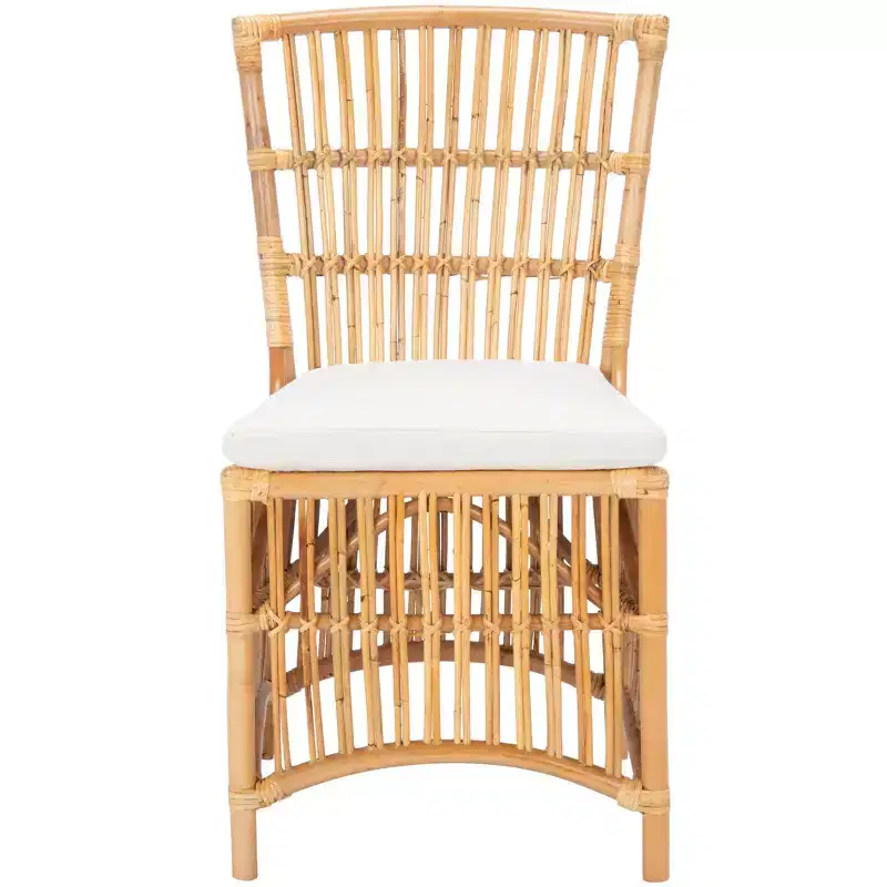 Erika Rattan Accent Chair W/ Cushion - ACH6511 - Set of 2 - Safavieh