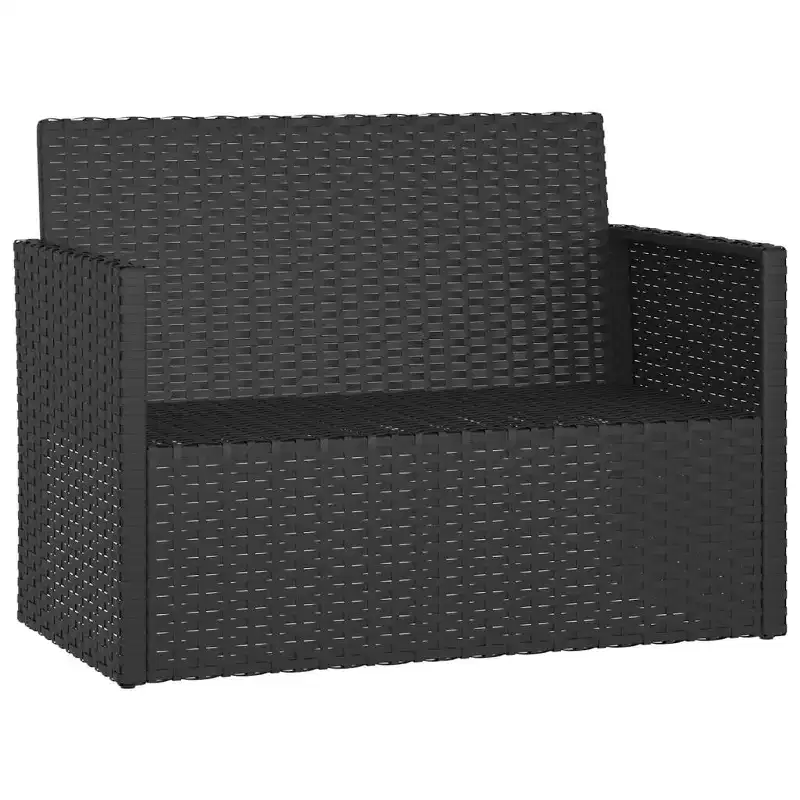 vidaXL Patio Bench Durable Garden Bench Rectangular Modern
