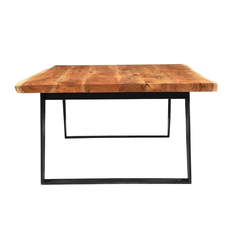 Solid Wood Live Edge Coffee Table - 31 x 45 x 16
