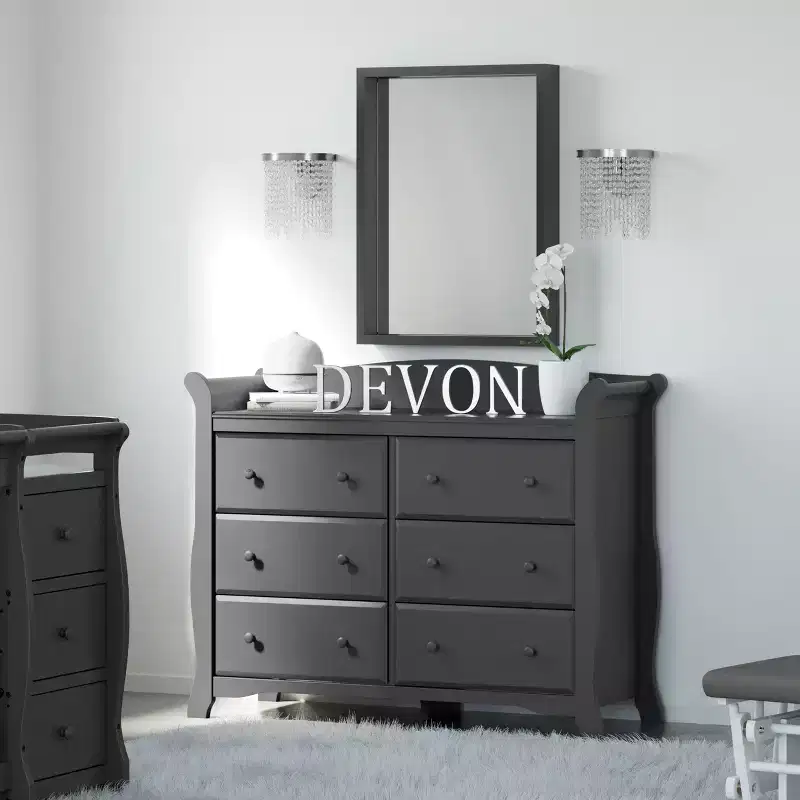 6-Drawer Double Dresser