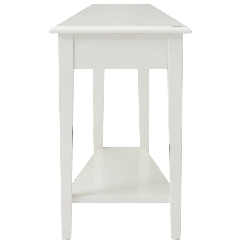 Leick Home Recliner Wedge Table with Shelf