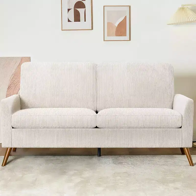 68-Inch 2-Seat Sofa with Removable Washable Covers