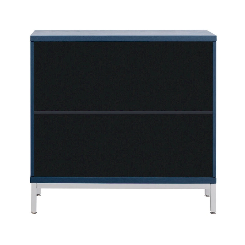 Accent Cabinet with Solid Wood Veneer and Metal Leg Frame - 34L x 15.5W x 31.9H
