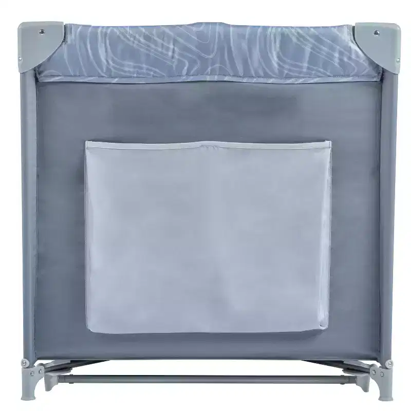 Rocking Bassinet with Play Yard : Folds for Easy Transport, Plastic and Aluminum Frame, Mesh Surface