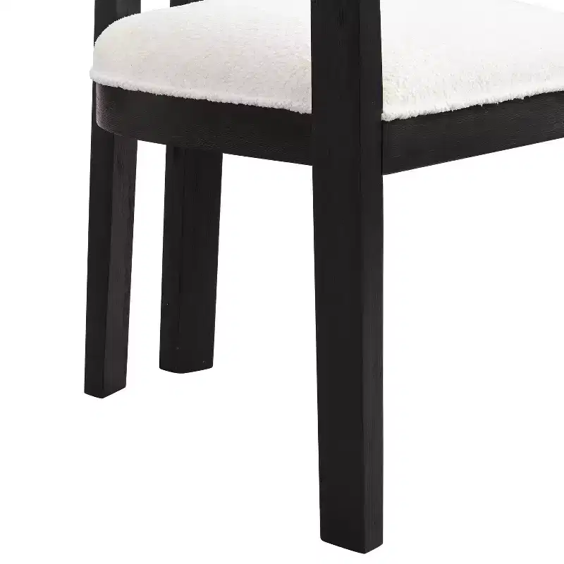 Christopher Knight Home Arkenis 7 Piece Rubberwood Upholstered Dining Set