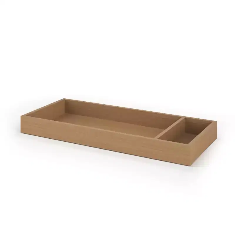 Changing Table Topper – Biscotti / Caviar Black / Matte White, Pine Wood, For 1 Baby