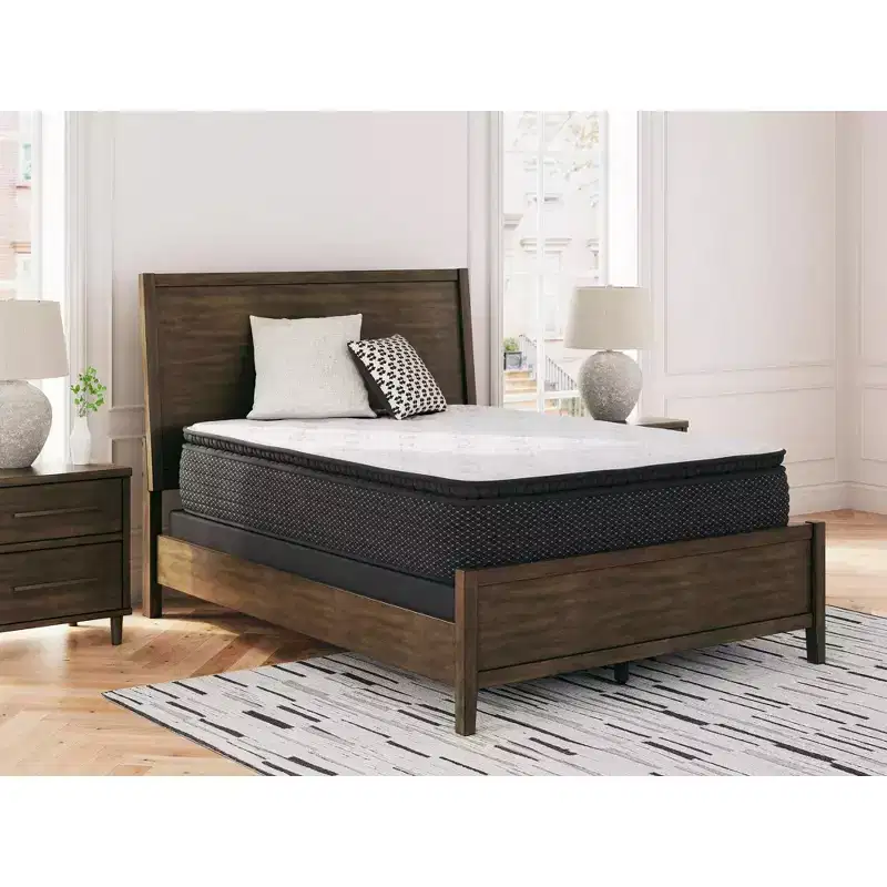 Signature Design by Ashley Limited Edition 13 Pillow Top Hybrid Mattress with Lumbar Support Gel Memory Foam