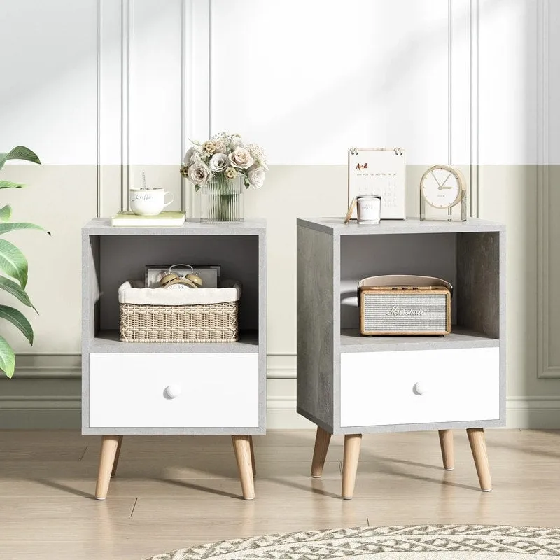 Modern Wood Nightstand