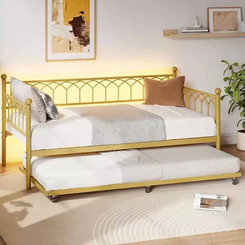 Twin Day Bed with Pull Out Trundle