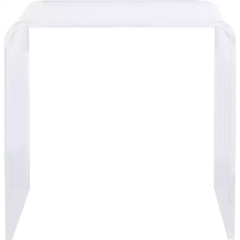 Pryor Acrylic Side Table - ACC8000A - Clear - Safavieh