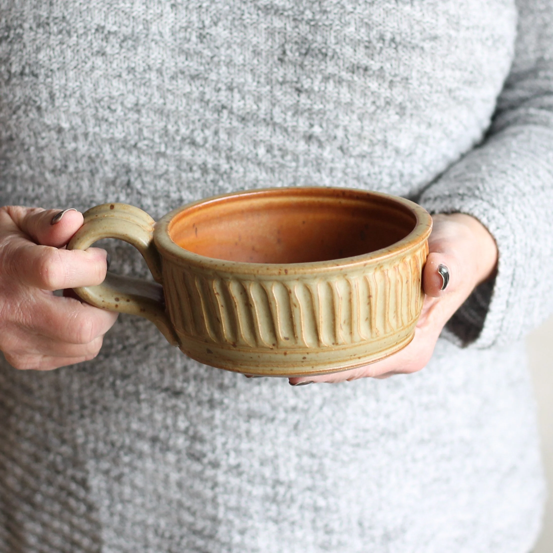 Handmade Soup Mug