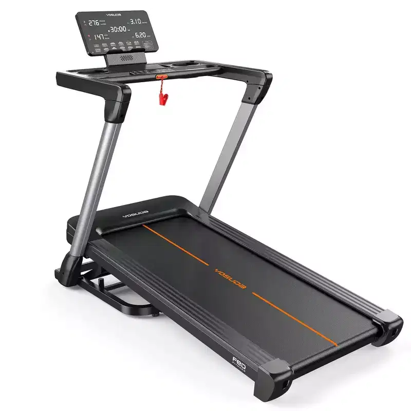 YOSUDA TM2 Foldable Treadmill With Quite Brushless Motor, Indoor exercise for Women/Men