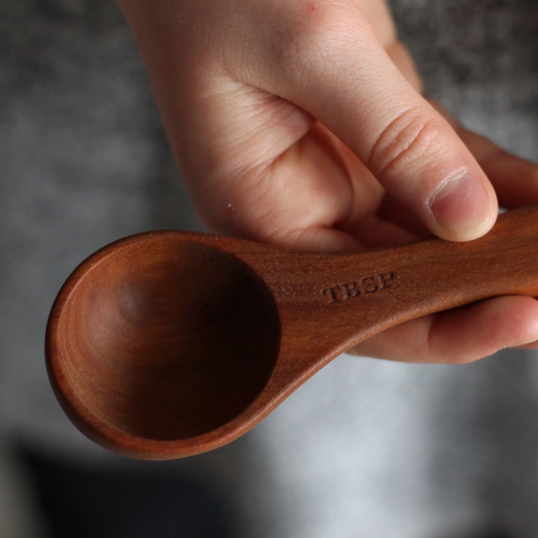 Handmade Wooden Measuring Spoon