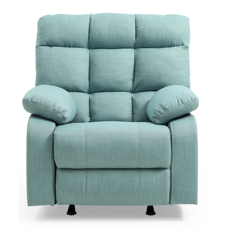 Cindy Fabric Upholstery Reclining Chair - 37L x 39W x 38H