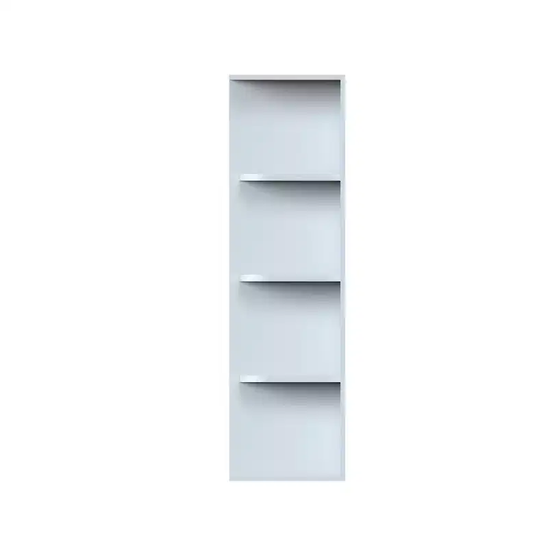 12 W x 42 H x 9 D Shaker Base Kitchen Cabinet, Solid Wood Frame, Water-Based Low-VOC Paint, RTA, Dove Gray