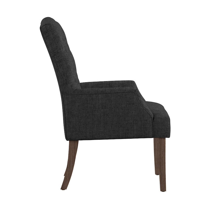 Benchwright Premium Tufted Dining Arm Chair by iNSPIRE Q Artisan