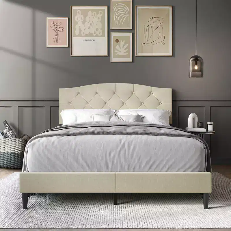 ChaletPosh King Size Platform Bed