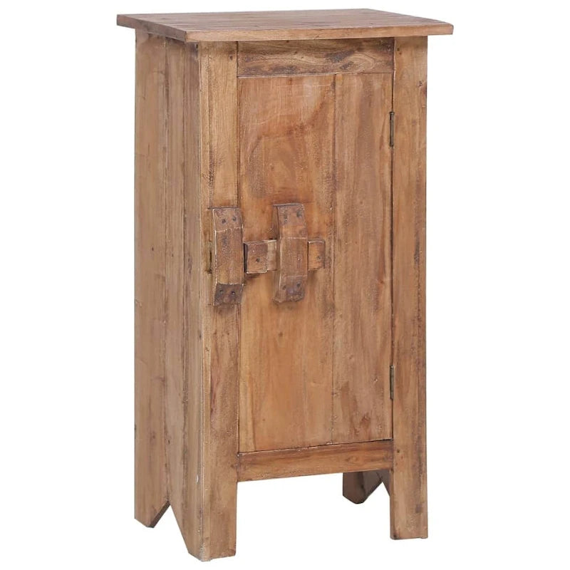 Bedside Cabinet Solid Wood Mahogany