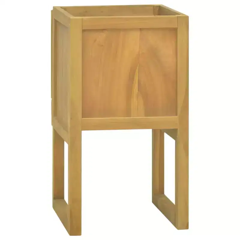 Bathroom Cabinet Natural Teak Solid Teak Wood Medium