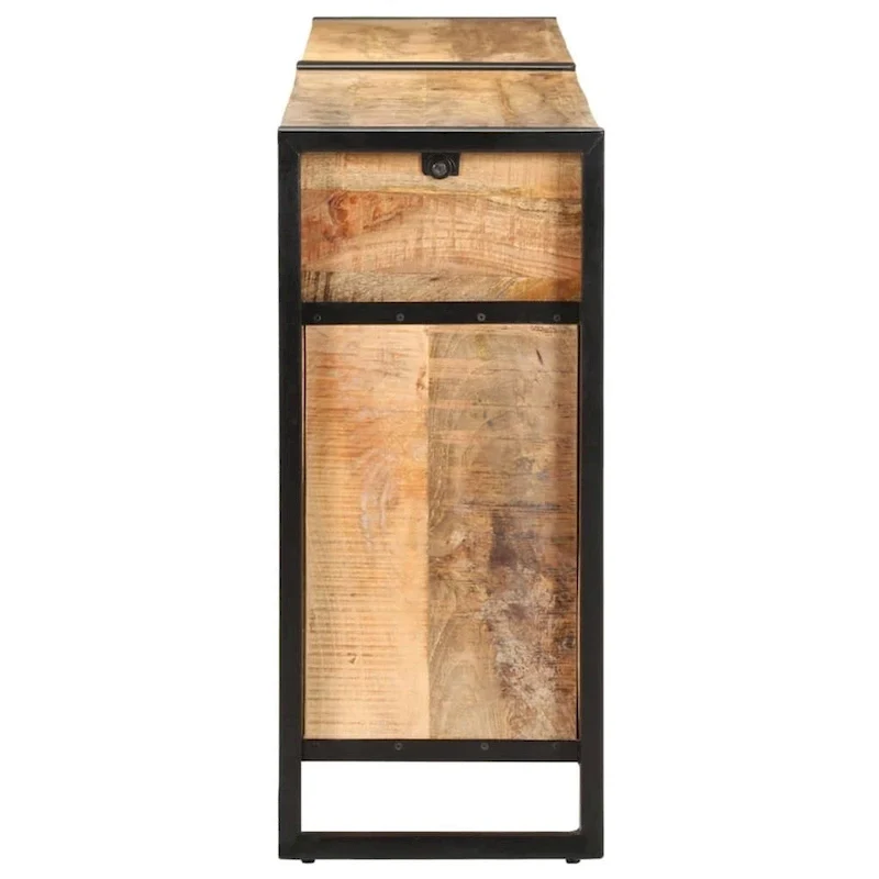 Sideboard 67.7x13.8x31.5 Solid Mango Wood