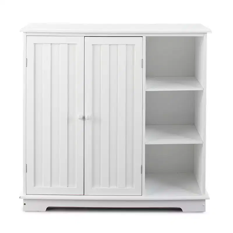 Beadboard Buffet Cabinet, Sideboard with Storage