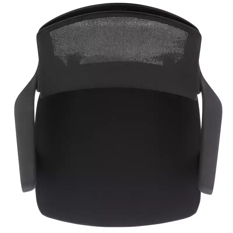 Sabrina Adjustable Desk Chair - Black - SEI