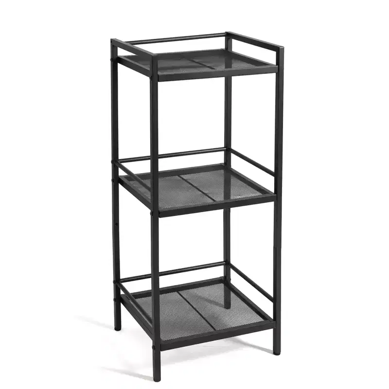 Metal Freestanding Storage Shelf Rack 3/4-Tier