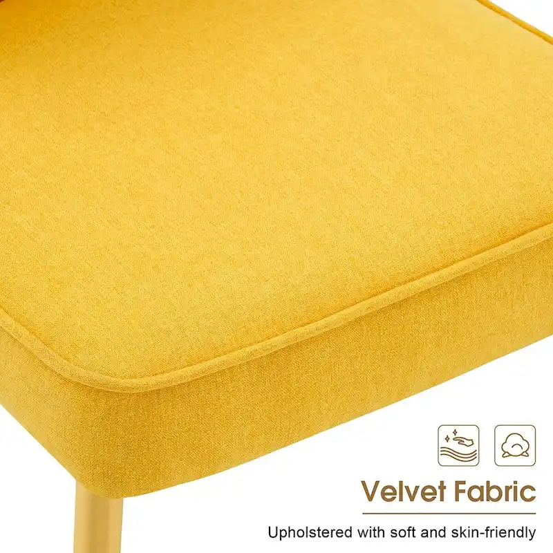 Ivinta Tufted Button Back Room Chair Set of 2