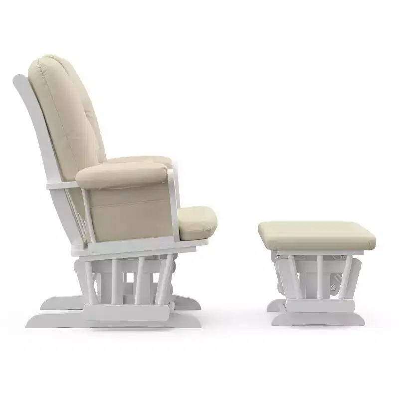 Nursery Glider Rocking Chair and Ottoman
