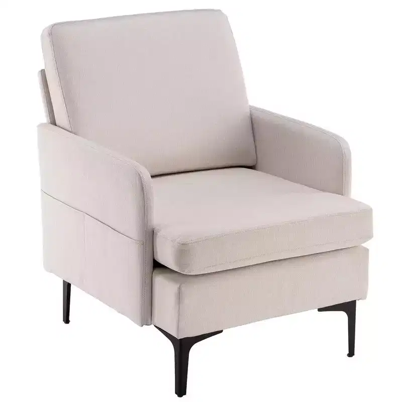 Solid Wood Accent Chair