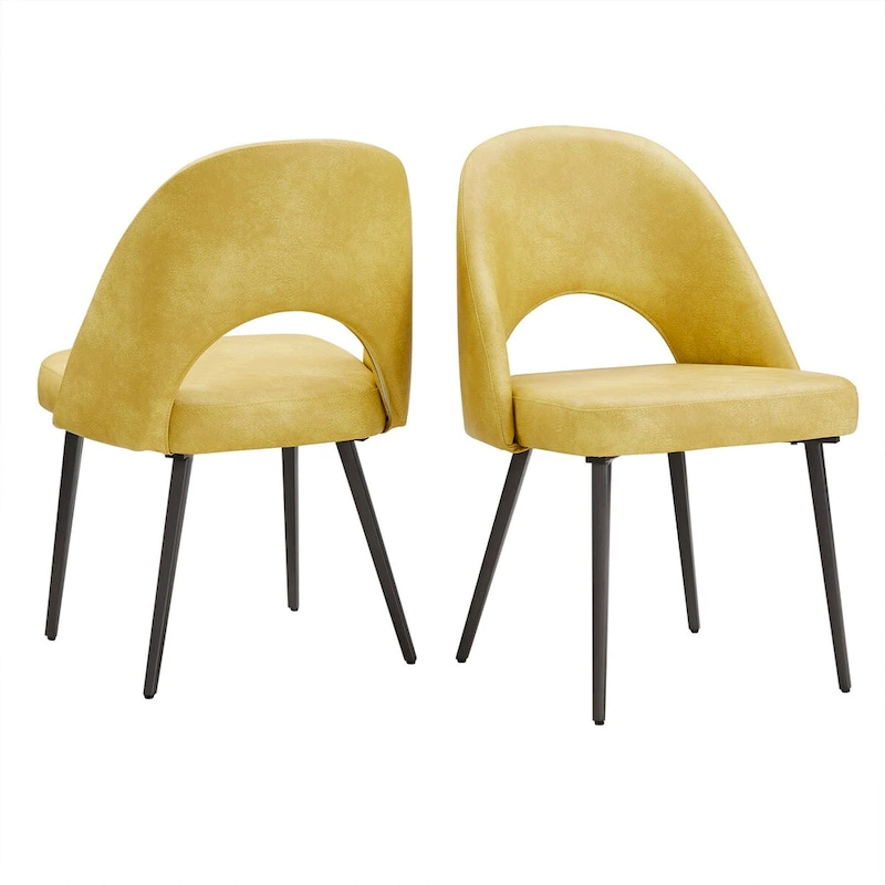 Presley Upholstered Dining Chairs (Set of 2) by iNSPIRE Q Modern