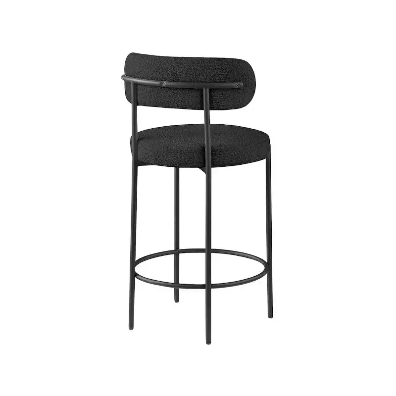 Beacon Boucle Fabric Stool (2 Stools)