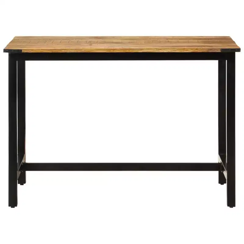 vidaXL Dining Table 43.3x23.6x29.9 Solid Wood Mango