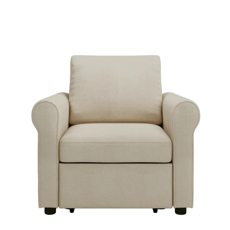 3-in-1 Sofa Bed Chair Convertible Sleeper Chair Bed
