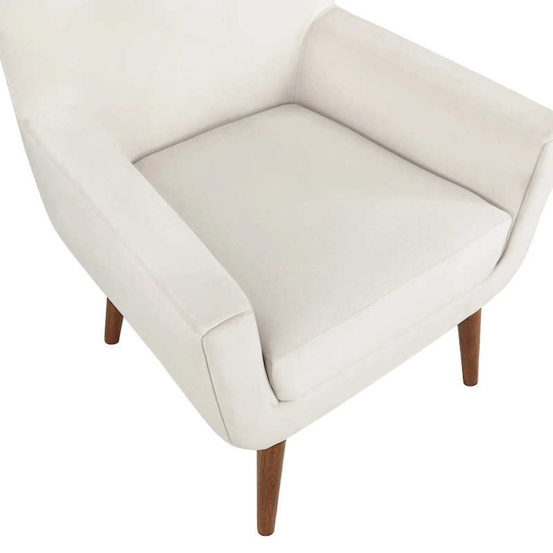 Mid-Century Velvet Arm Chair