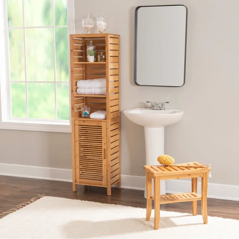 Bamboo Tall Cabinet
