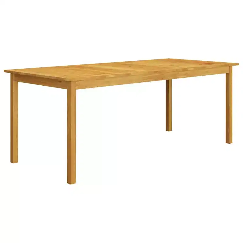 vidaXL Dining Set Black, Dark Gray Solid acacia wood Large