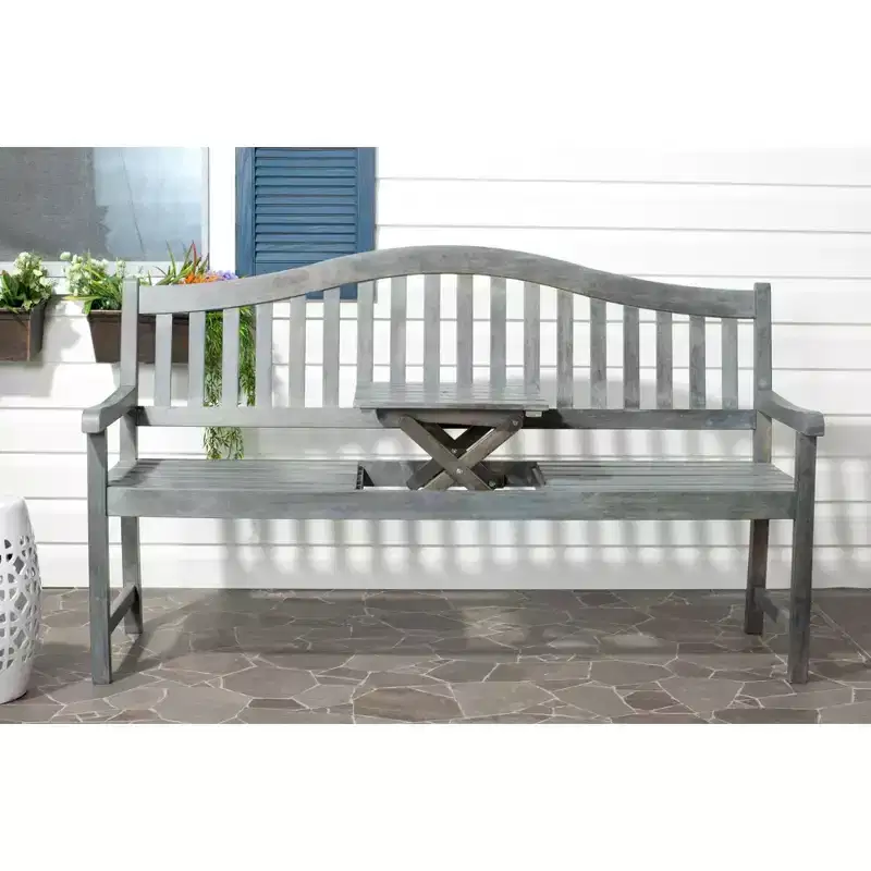 Mischa Patio Bench - Outdoor - FOX6703 - Safavieh Couture