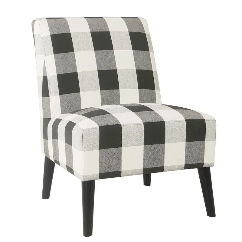 HomePop Modern Armless Dining Accent Chair