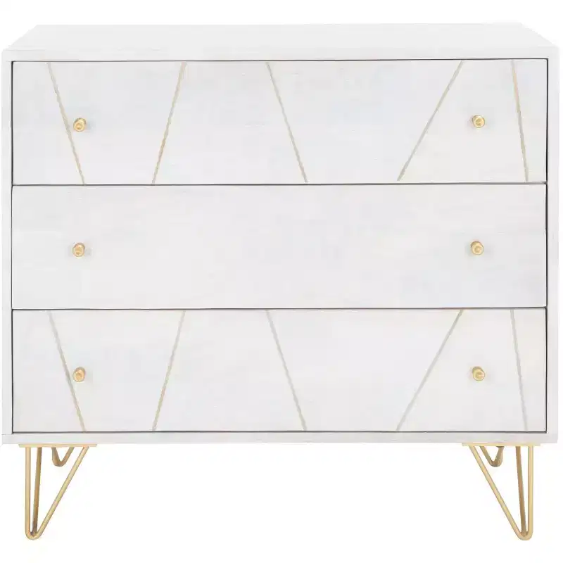 Marigold 3 Drawer Chest - CHS9001 - Safavieh