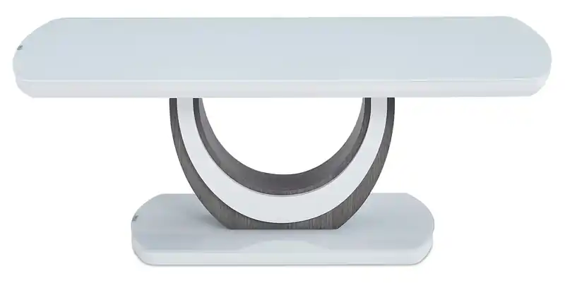 47.25 Modern Coffee Table - White and Grey