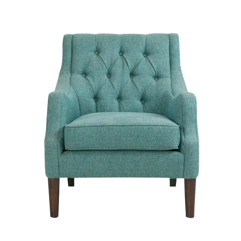 Madison Park Elle Button Tufted Accent Chair