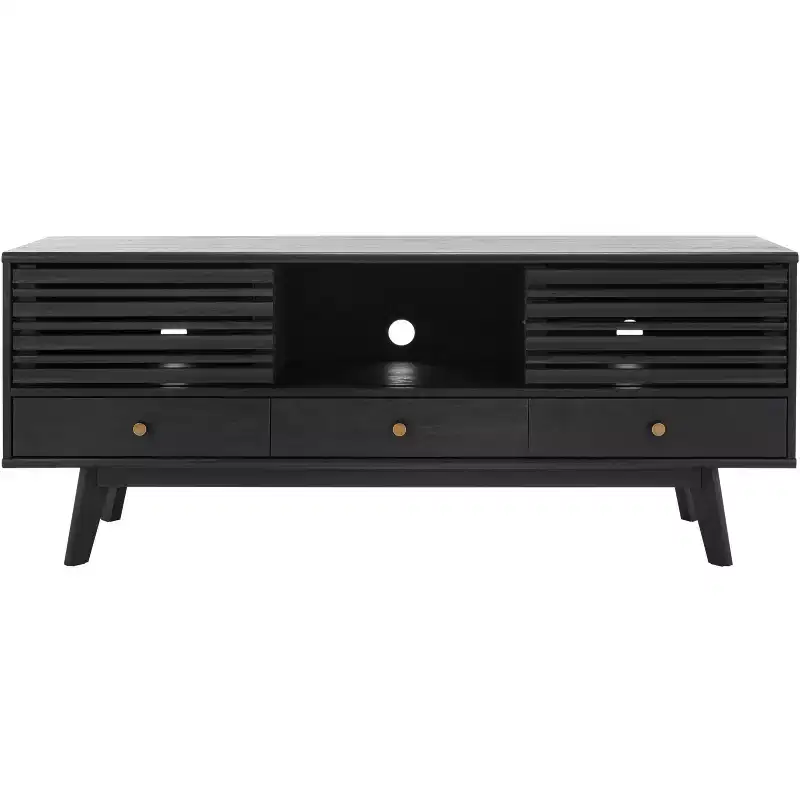 3 Drawer 1 Shelf Media Stand