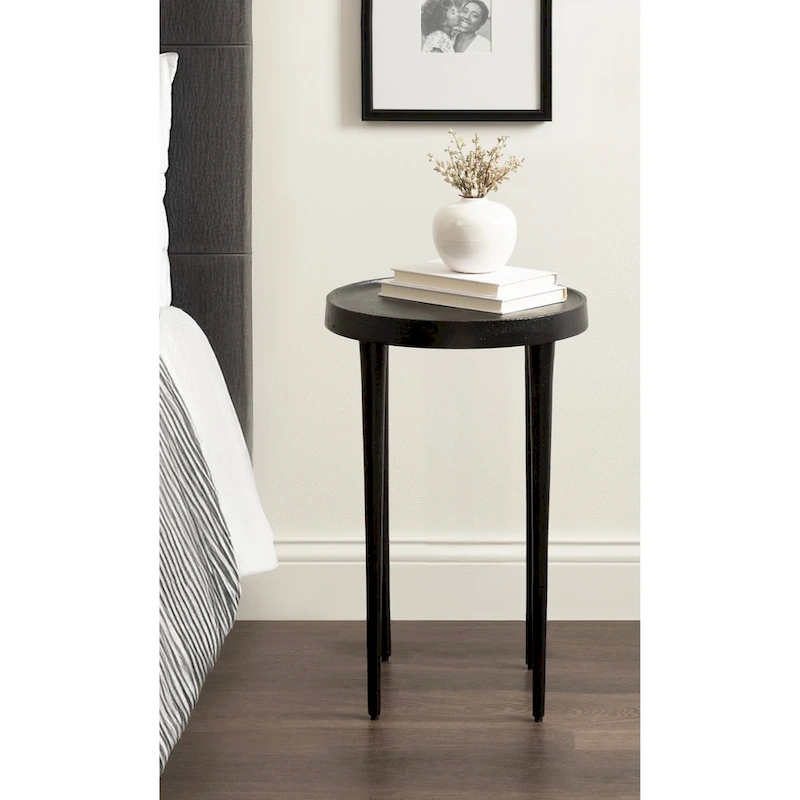 Kate and Laurel Rava Metal Drink Table