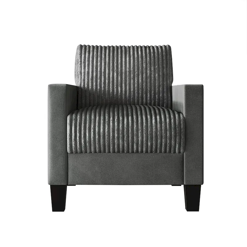 Mid-Century Modern Velvet Upholstered Arm Chair – 6 Colors