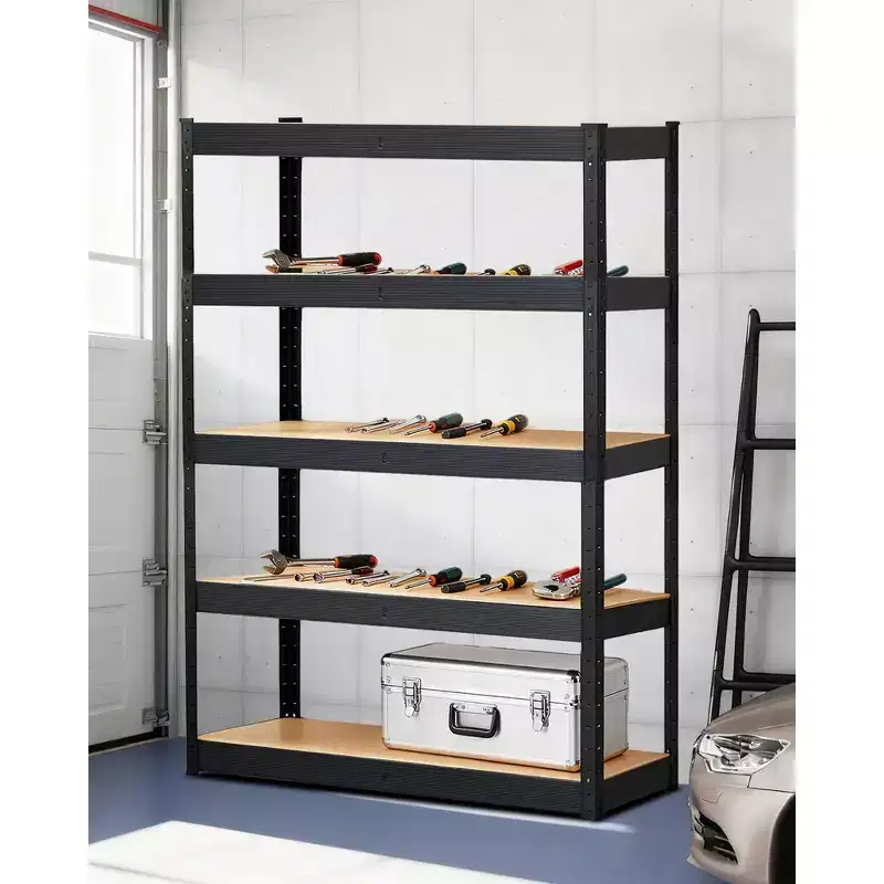COZONY 5 Tier Heavy Duty Garage Shelving Units Adjustable Metal Storage Shelves Utility Rack with Reinforced MDF Boards 2000 Lbs Capacity