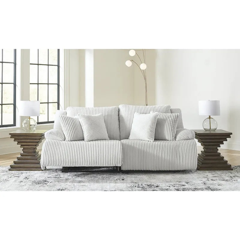 2-Piece Reclining Sectional Loveseat - 92W x 40D x 41H