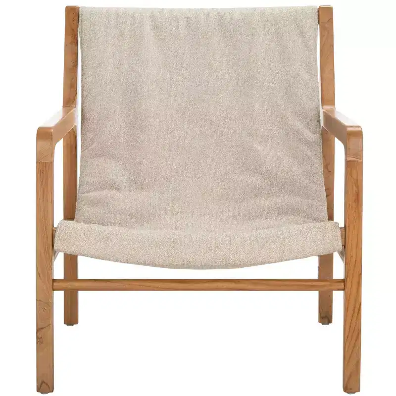 Osmond Linen Sling Chair - SFV9024 - Safavieh Couture