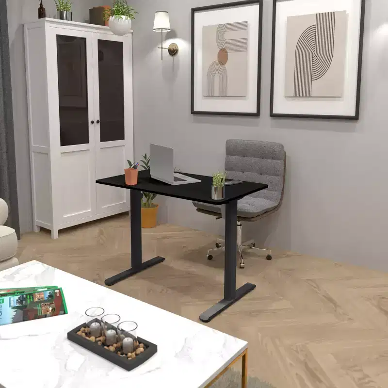 Compact Electric Standing Desk with 40 Tabletop