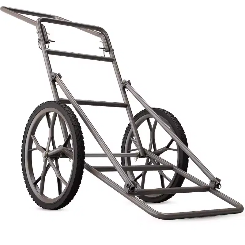 Costway New Deer Cart Game Hauler Utility Gear Dolly Cart Hunting Accessories - 500 LB